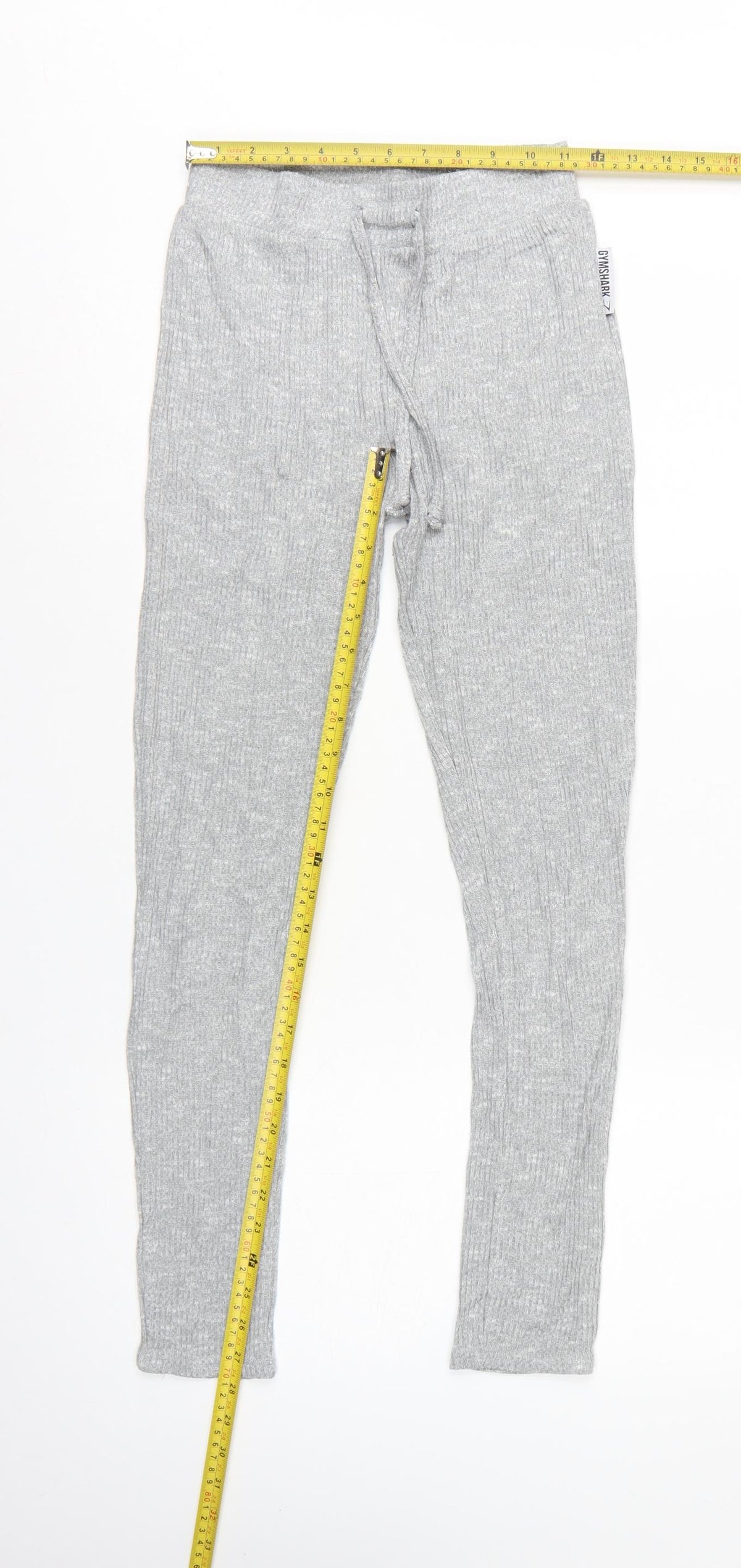 Gymshark Women Grey XS Jogger Sweatpants Drawstring Pockets