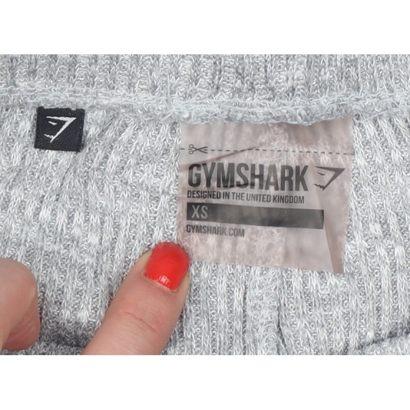 Gymshark Women Grey XS Jogger Sweatpants Drawstring Pockets