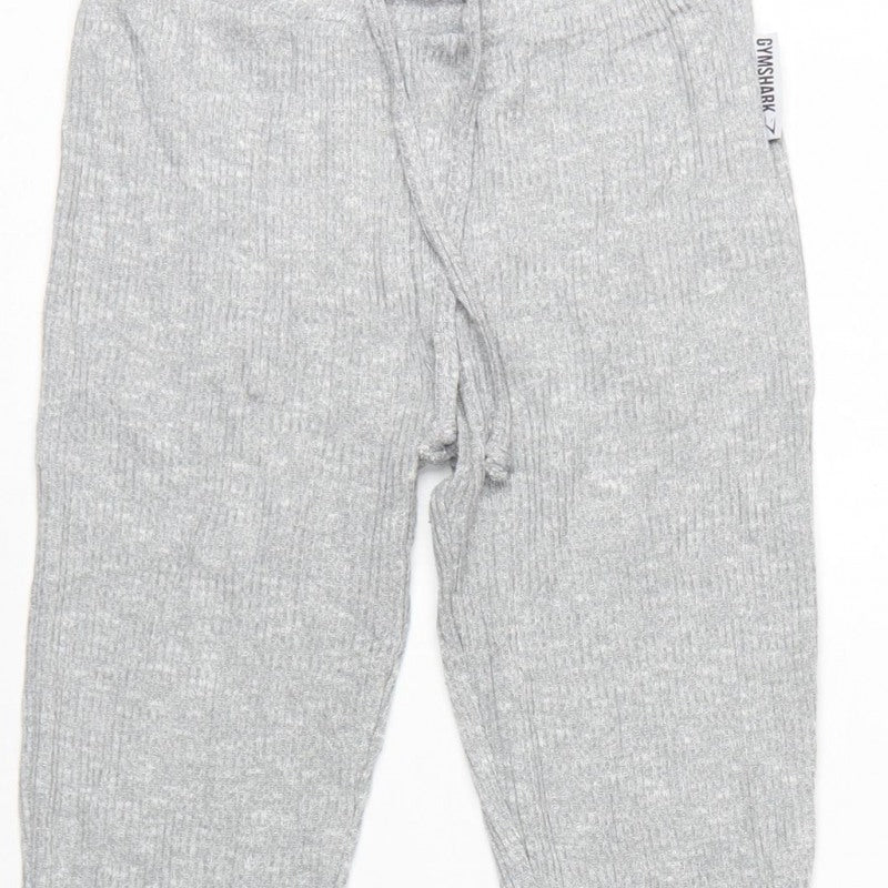 Gymshark Women Grey XS Jogger Sweatpants Drawstring Pockets