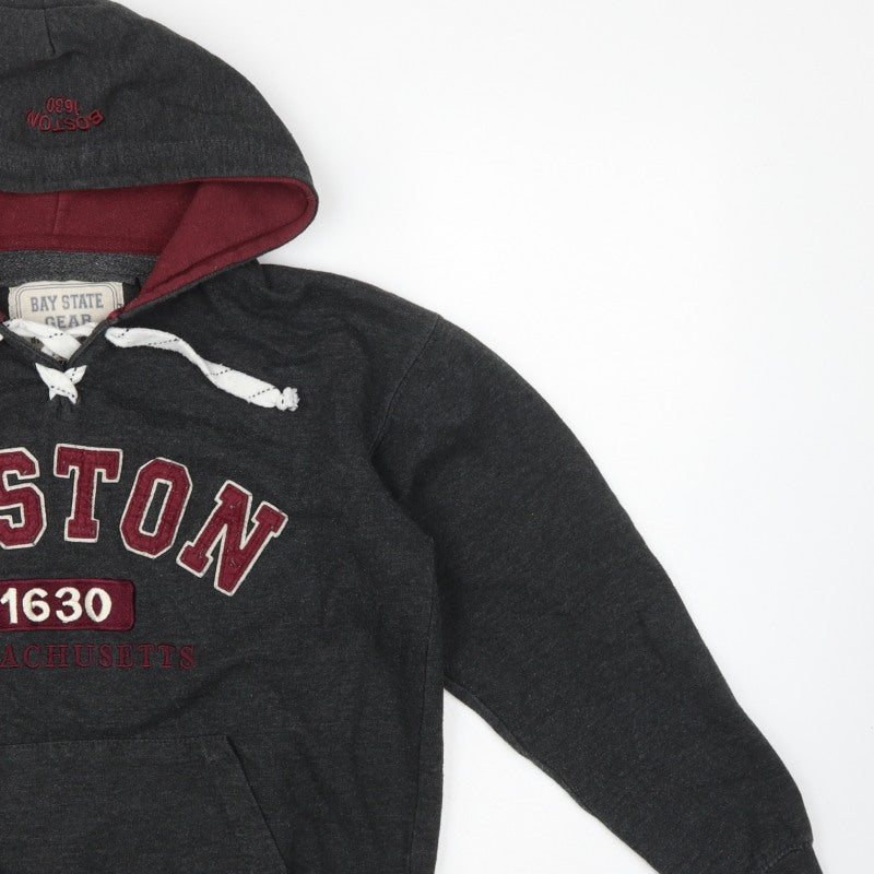 Bay State Gear Women’s Black S Boston 1630 Pullover Hoodie