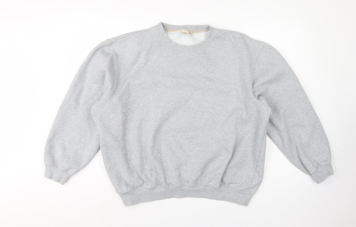 Cotton Traders Women’s Grey Marl 2XL Pullover Crew Neck Sweatshirt