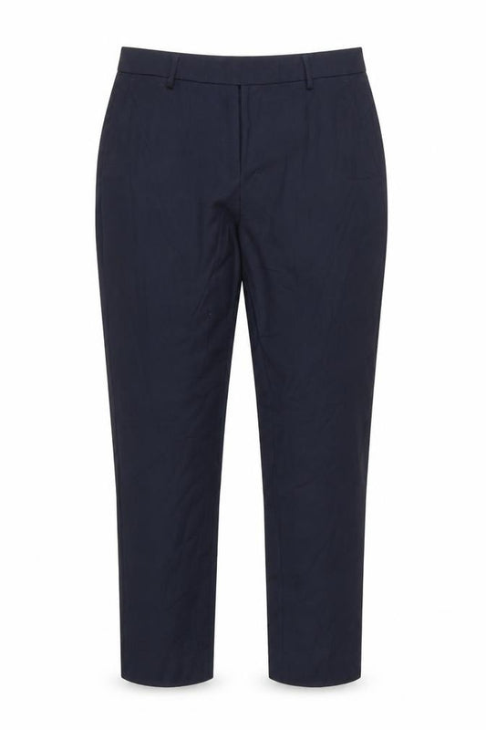 M&S Women’s Blue UK 14 Regular Tapered Tailored Trousers