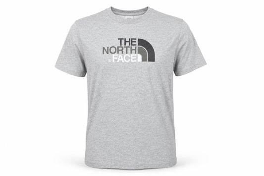 The North Face Boys Grey XL Logo Graphic Short Sleeve T-Shirt
