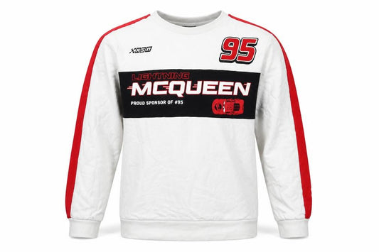 Mundo Pixar Boys White 16 Years Lightning McQueen 95 Sweatshirt