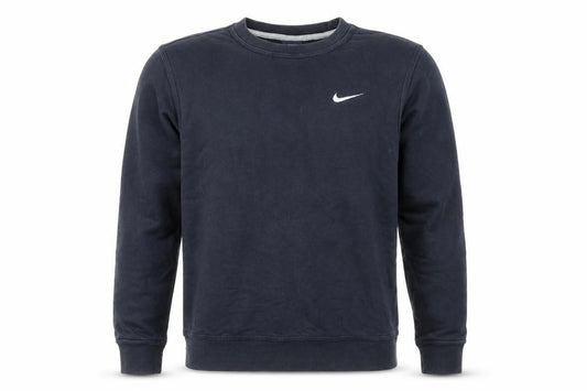 Nike Men's Blue S Pullover Crew Neck Logo Sweatshirt
