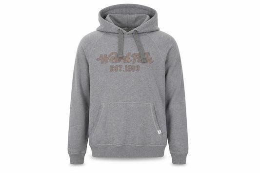 Weird Fish Men’s Grey M Pullover Hoodie Embroidered Logo