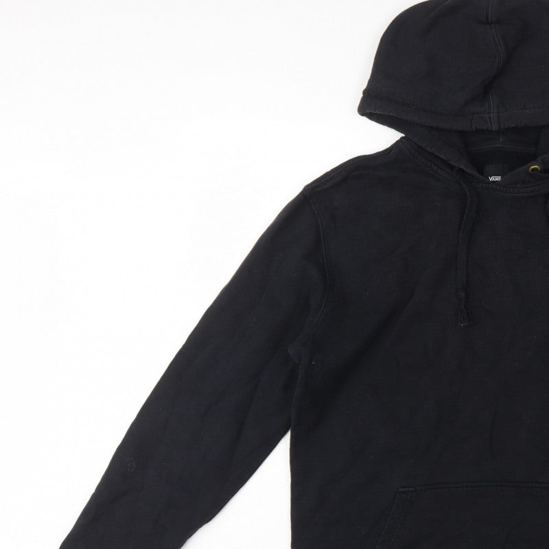 Vans Men’s Black M Pullover Hoodie Drawstring Kangaroo Pocket