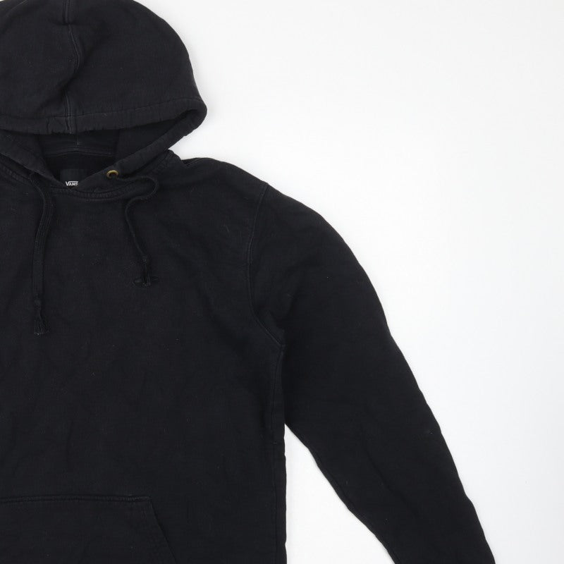 Vans Men’s Black M Pullover Hoodie Drawstring Kangaroo Pocket