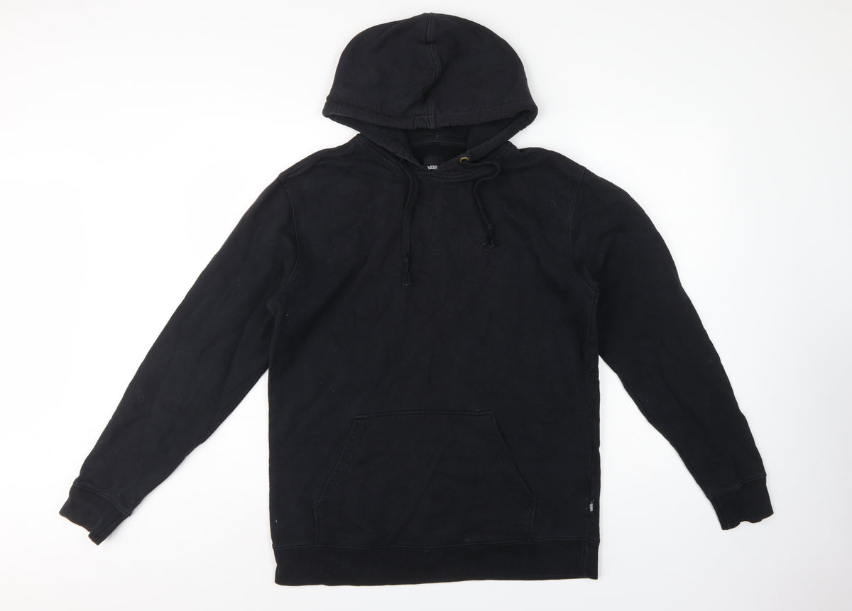 Vans Men’s Black M Pullover Hoodie Drawstring Kangaroo Pocket