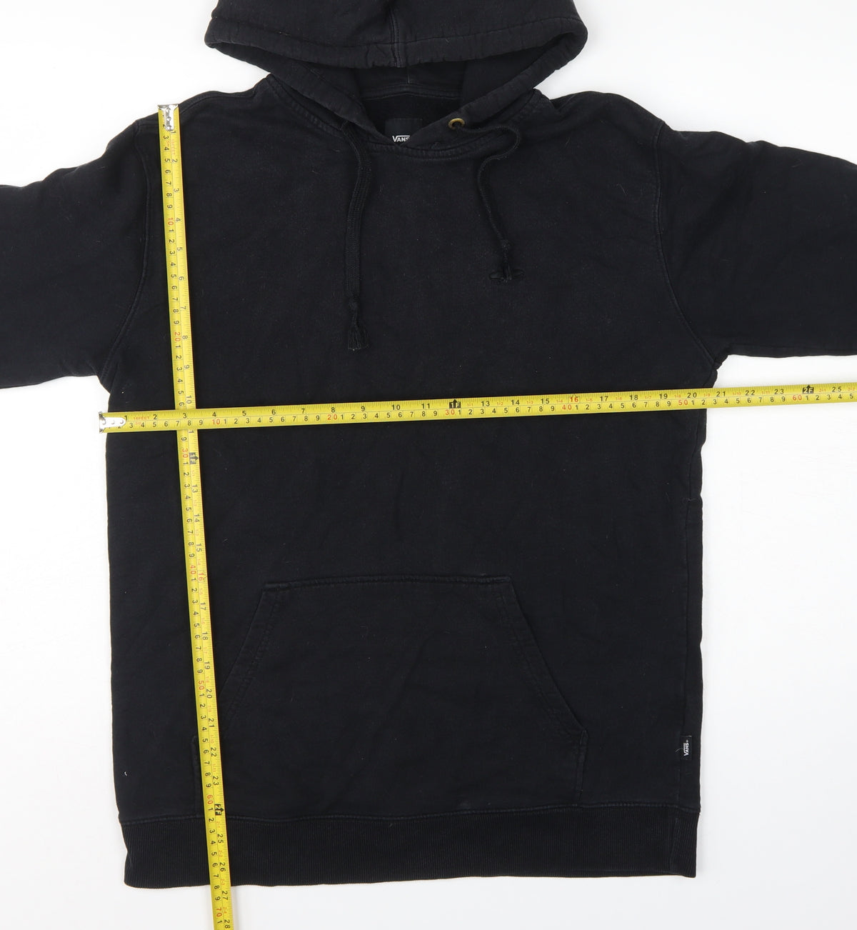 Vans Men’s Black M Pullover Hoodie Drawstring Kangaroo Pocket
