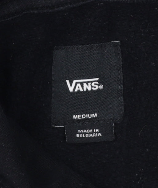 Vans Men’s Black M Pullover Hoodie Drawstring Kangaroo Pocket