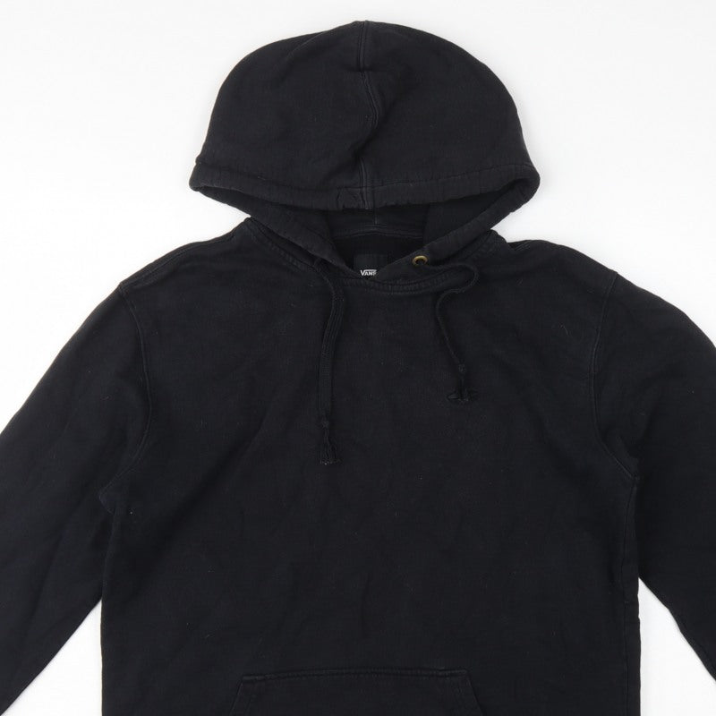 Vans Men’s Black M Pullover Hoodie Drawstring Kangaroo Pocket
