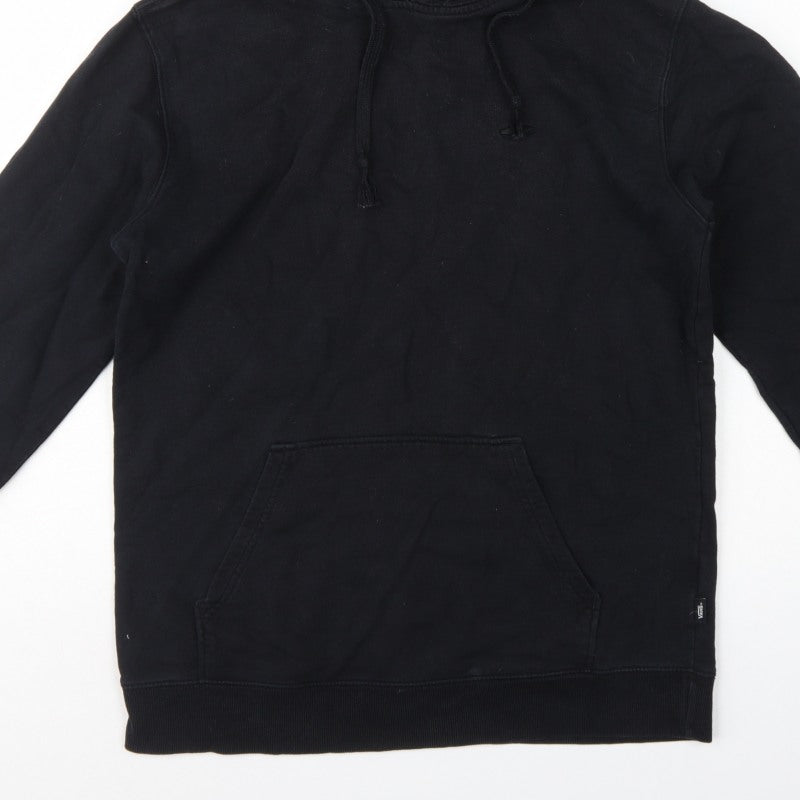Vans Men’s Black M Pullover Hoodie Drawstring Kangaroo Pocket