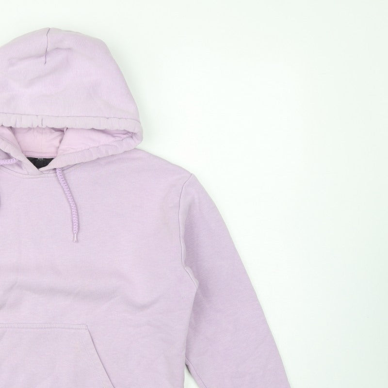 Topshop Women’s Pink UK 8 Petite Pullover Hoodie Drawstring Pockets