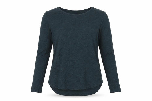 Old Navy Women’s Blue M Basic Long Sleeve Jersey T-Shirt