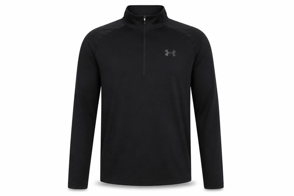 Under Armour Men's Black S HeatGear 1/4 Zip Pullover Training Top