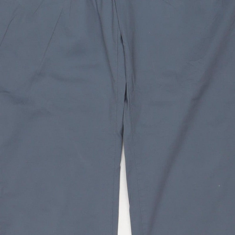 Marks & Spencer Unisex Adults Blue 40 Regular Fit Chino Trousers