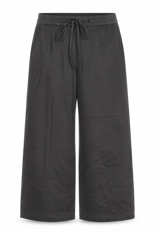 Per Una Women’s Black Size 12 Wide-Leg Drawstring Trousers