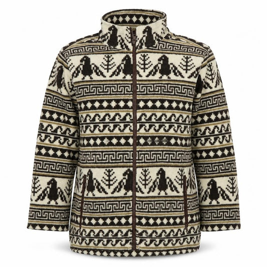 Columbia Women’s Multicoloured L Fleece Bird Print Full Zip Jacket