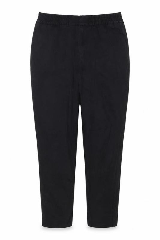 COS Women’s Black UK 20 Wide-Leg Lyocell Elastic Waist Trousers