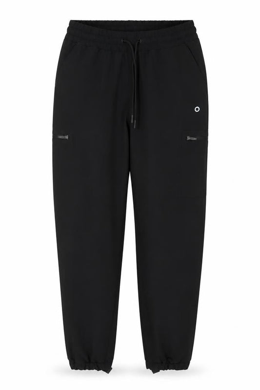 Goodmove Women’s Black Size 8 Tapered Jogger Activewear Trousers