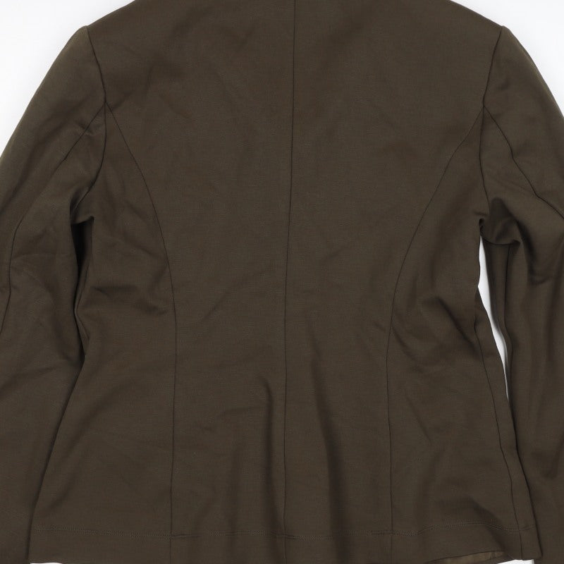 Weekend Max Mara Women’s Brown XL Stretch Jersey Blazer Jacket