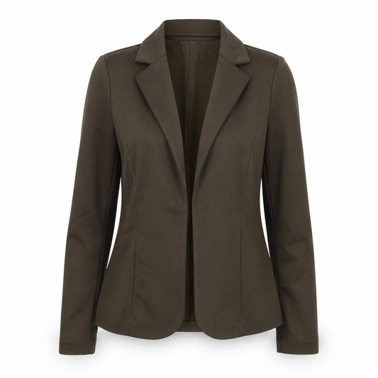 Weekend Max Mara Women’s Brown XL Stretch Jersey Blazer Jacket
