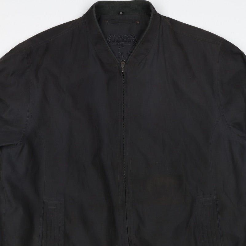 Canson of Denmark Men’s Black XL Bomber Jacket Full Zip