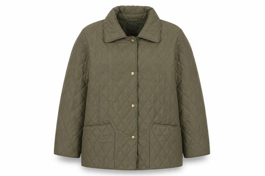 Marks and Spencer Women's Green UK 22 Quilted Padded Jacket