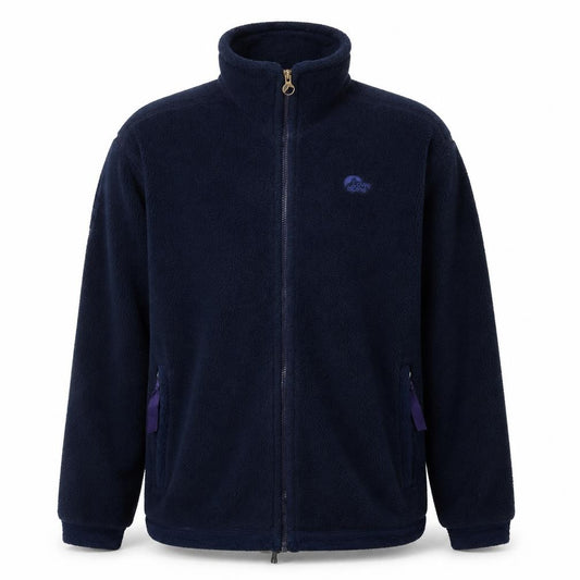 Lowe Alpine Men’s Blue L Fleece Full Zip Outdoor Hiking Jacket