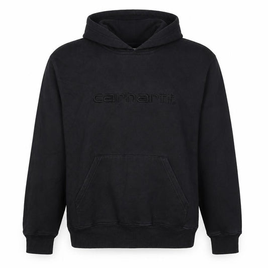 Carhartt Men’s Black M Pullover Hoodie Logo Pocket Fleece