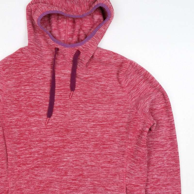 Peter Storm Women’s Pink Size 14 Fleece Pullover Hoodie Pockets