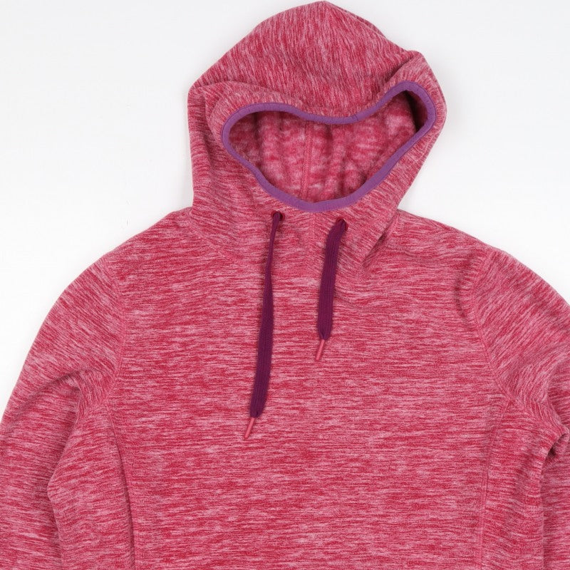Peter Storm Women’s Pink Size 14 Fleece Pullover Hoodie Pockets