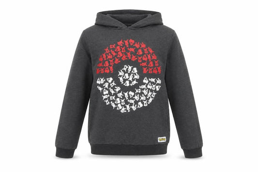 Character.com Boys Grey Pokémon Hoodie Jacket UK 12-13 Years
