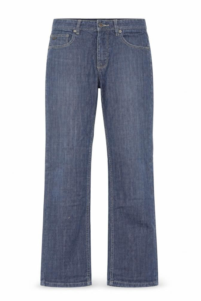 Next Men's Blue Bootcut Jeans W28 Regular 100% Cotton