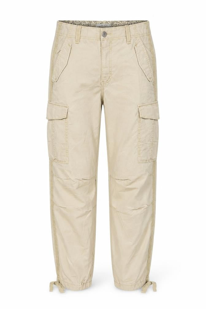 Marks and Spencer Women Beige UK 12 Regular Cargo Trousers Pockets