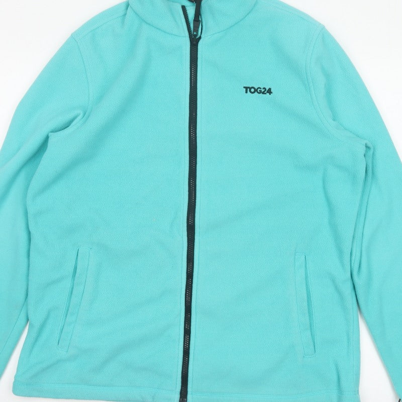 TOG24 Women’s Blue Size 16 Fleece Full Zip Basic Jacket