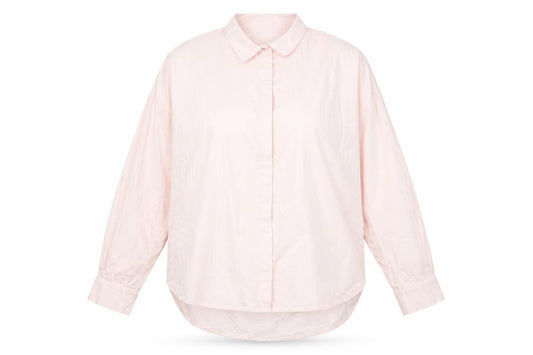Selected Femme Women’s Pink UK 14 Basic Cotton Button-Up Shirt
