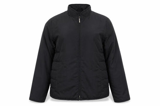 Next Women Black UK 14 Puffer Jacket Quilted Full Zip