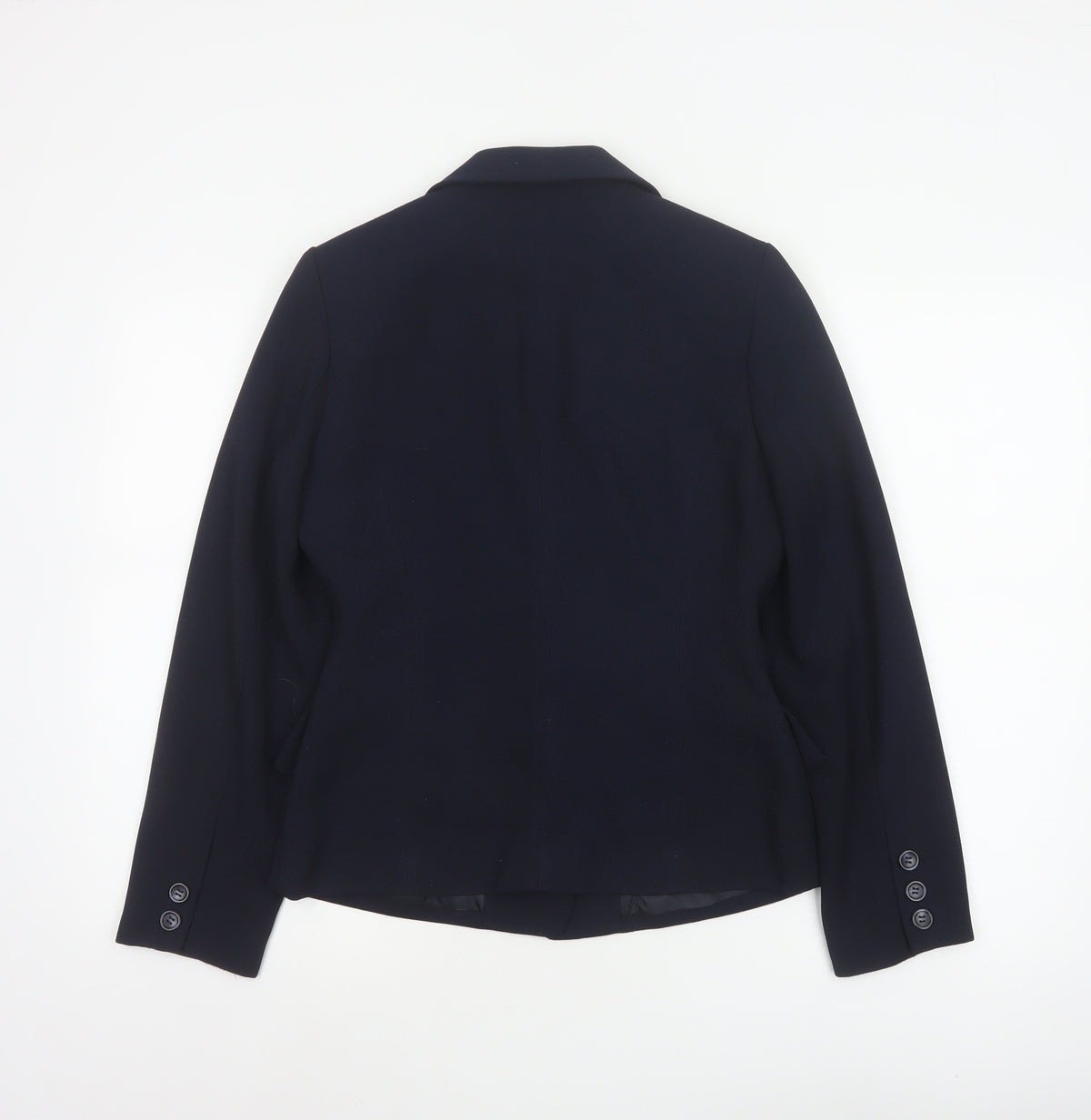 DKNY Women’s Black M Tailored Single-Breasted Blazer Jacket Lined