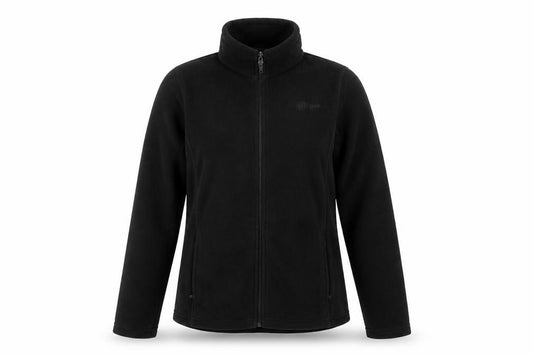 Hi Gear Women’s Black Size 34 Fleece Full Zip Jacket Pockets