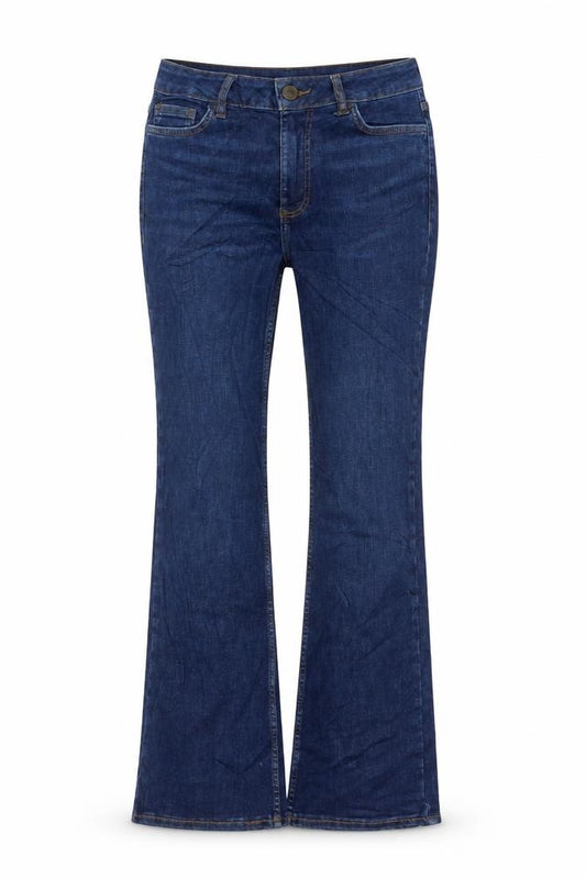 Fat Face Women’s Blue UK 10 Regular Bootcut Denim Jeans NWT