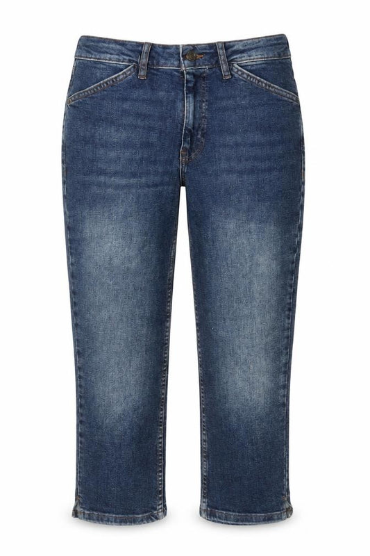 FatFace Women’s Blue UK 10 Regular Sway Capri Stretch Jeans