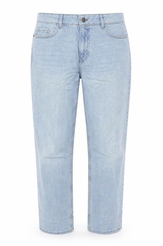 Fat Face Women Blue UK 12 Chesham Girlfriend Light Wash Stretch Jeans