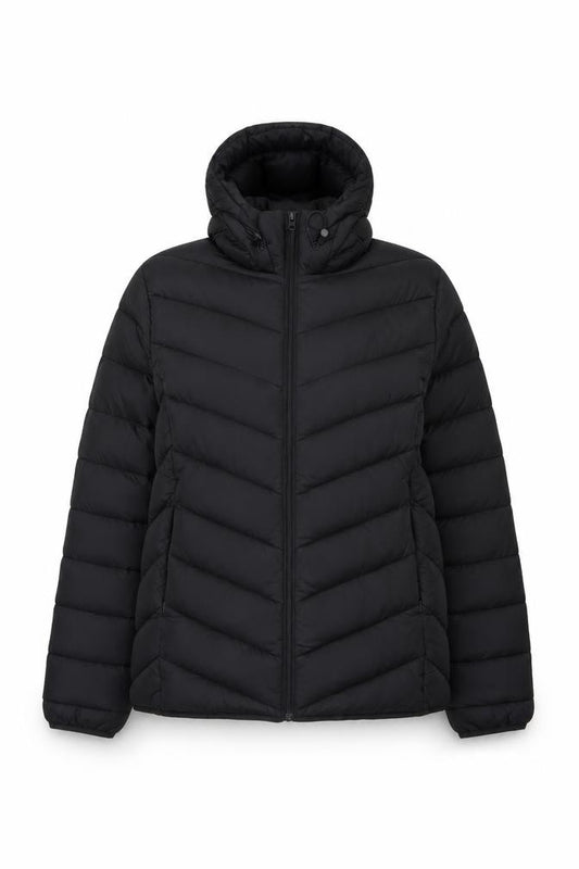 George Women’s Black UK 16-18 Hooded Quilted Puffer Jacket
