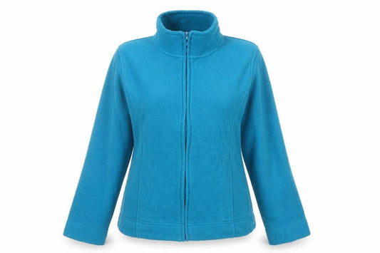 Isle Women’s Blue Size 10 Fleece Full Zip Basic Jacket