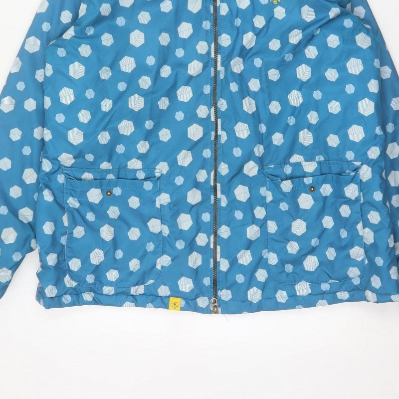 Lighthouse Women’s Blue Size 20 Aria Waterproof Hooded Rain Jacket