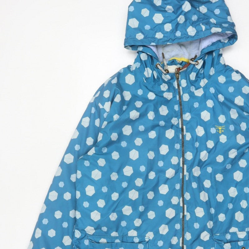 Lighthouse Women’s Blue Size 20 Aria Waterproof Hooded Rain Jacket
