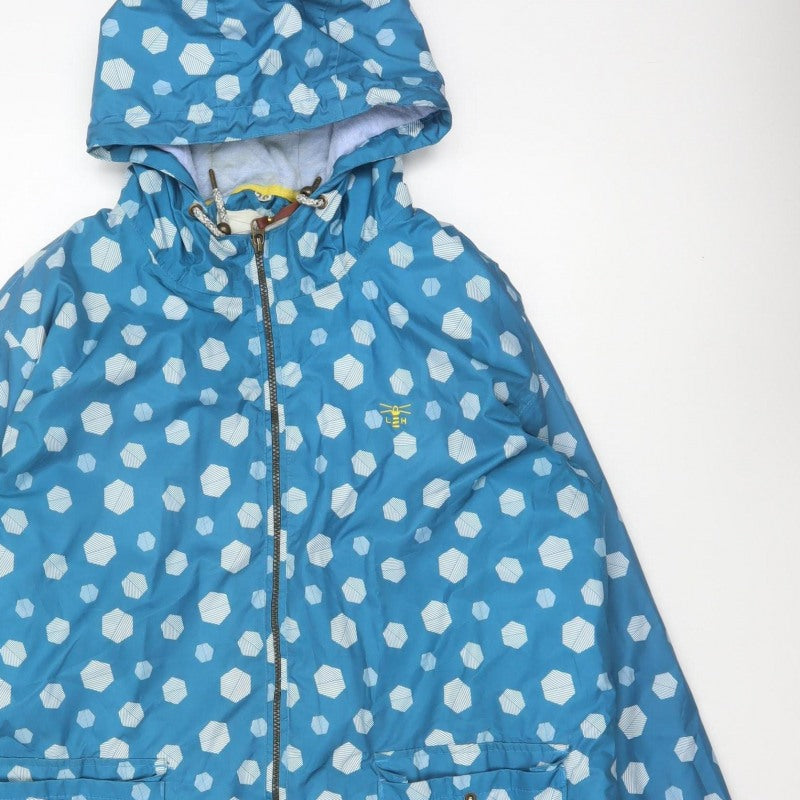 Lighthouse Women’s Blue Size 20 Aria Waterproof Hooded Rain Jacket