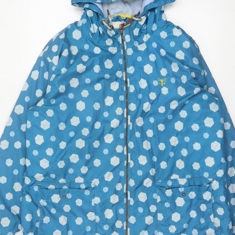 Lighthouse Women’s Blue Size 20 Aria Waterproof Hooded Rain Jacket